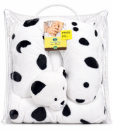 Baby Nursing Pillow & Blanket Set - Soft Plush with Stuffed Animal