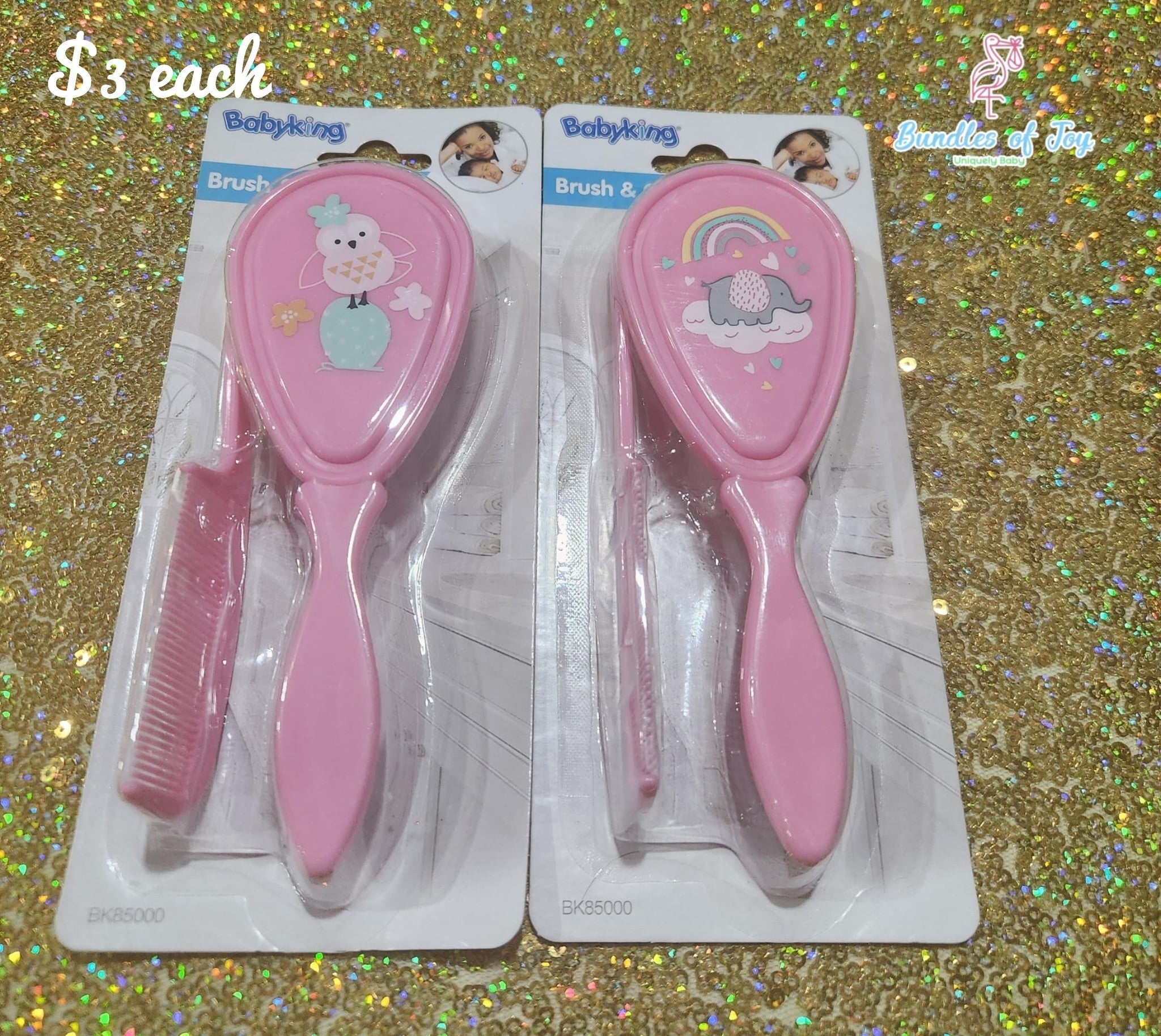 Babyking Baby Brush & Comb Set – Gentle Hair Care for Newborns