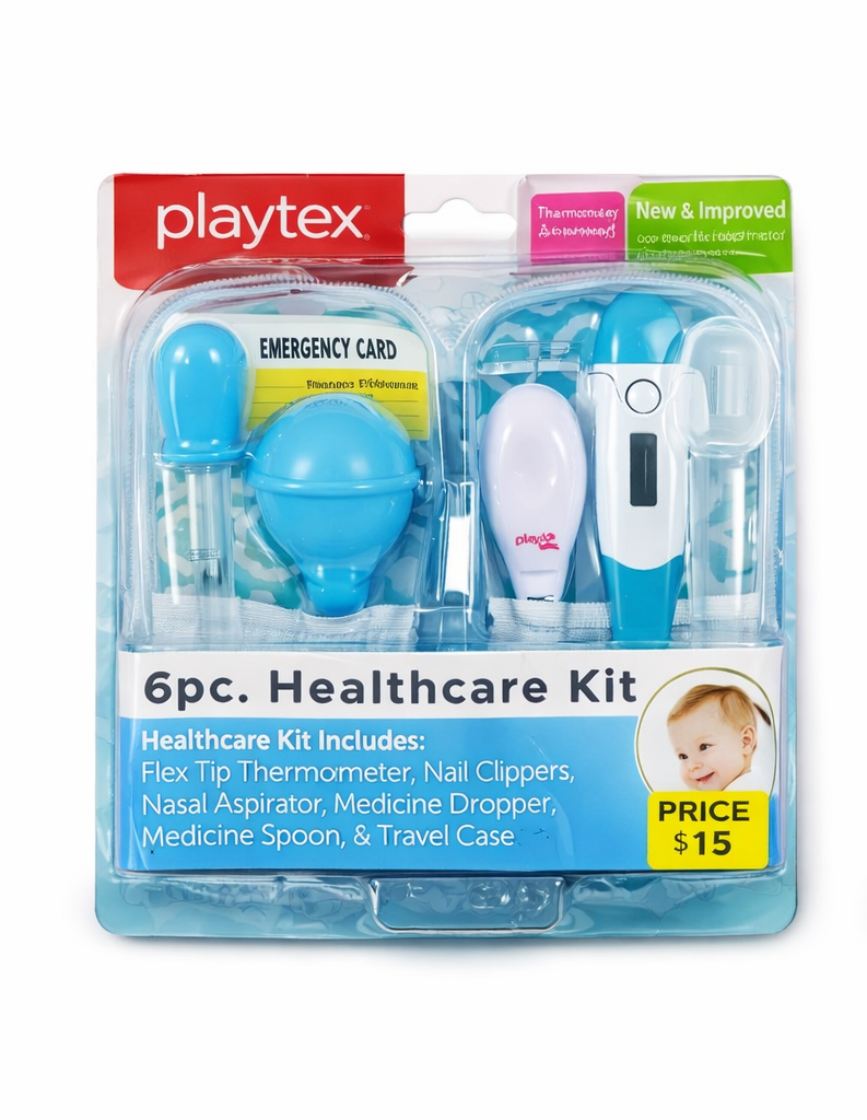 Playtex 6-Piece Healthcare Kit - Complete Baby Care Essentials