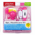 Playtex 6-Piece Healthcare Kit - Pink - Complete Baby Care Essentials